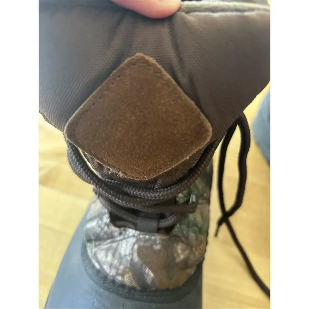 Men’s 13 Ozark Trail camo boots 3M Thinsulate insulation waterproof rubber shell